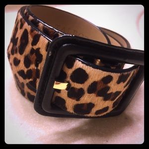 Talbots belt in animal print